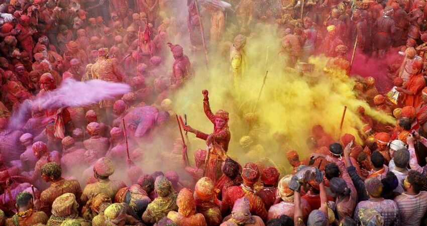 Holi Festivali, Hindistan, Nepal Turu